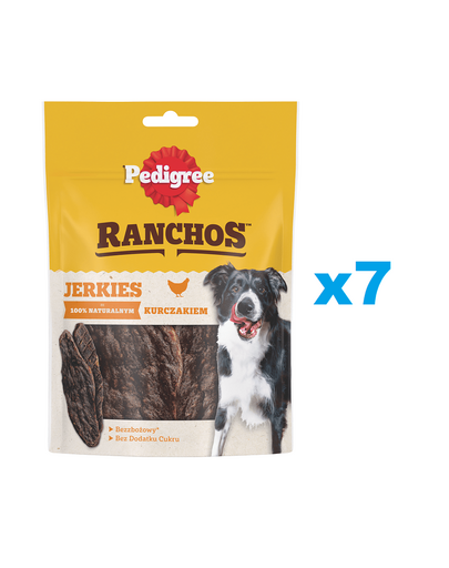 PEDIGREE Ranchos Originals 7x70g recompense cu pui pentru caini