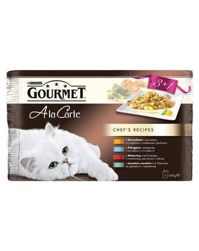 saszetka 85 g a la carte mix 3+1 gratis