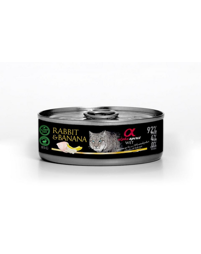 Rabbit with banana Królik z bananem 85 g
