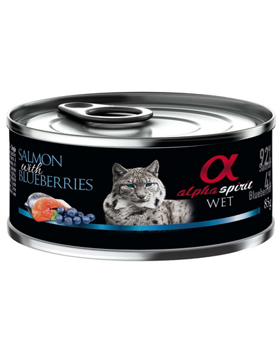 Salmon with blueberries Łosoś z jagodami 85 g