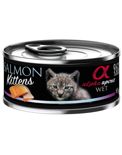 Salmon for kitten Łosoś dla kociąt 85 g