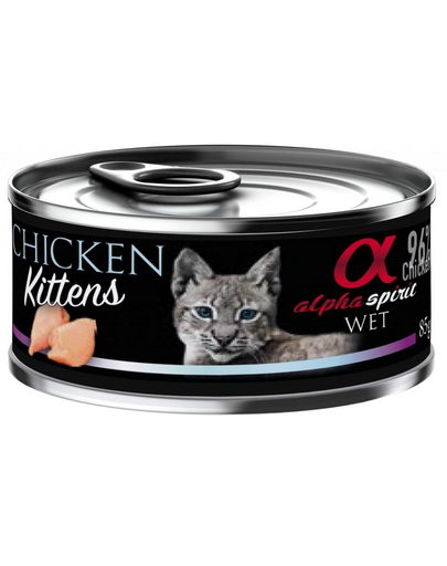 Chicken for kitten Kurczak dla kociąt 85 g