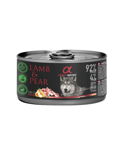 Lamb with pear Jagnięcina z gruszką 150 g x 12 szt.