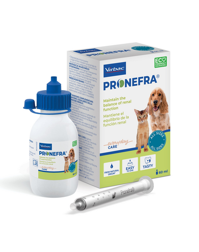 VIRBAC Pronefra Preparat oral pentru rinichi, caini si pisici 60 ml