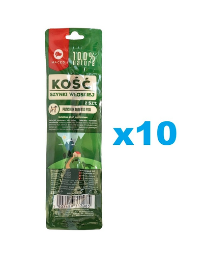 MACED 100% Natura Kość z szynki włoskie 20 szt.