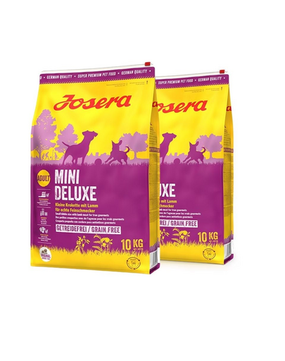 JOSERA Mini Deluxe 2x10 kg dla psów dorosłych ras miniaturowych