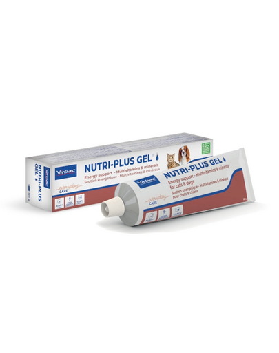 VIRBAC Nutri-Plus Gel Supliment alimentar cu un consum ridicat de energie, pentru caini si pisici 120 g