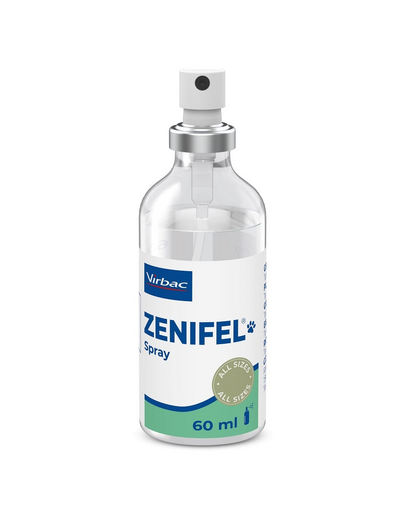 Spray cu efect calmant pentru pisici VIRBAC Zenifel 60 ml feromoni cu adaos de catnip