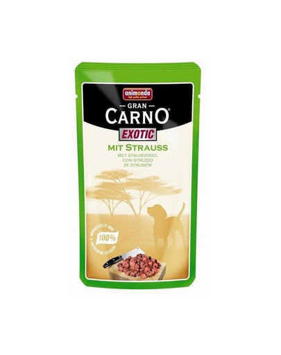 Grancarno saszetka 125 g exotic struś