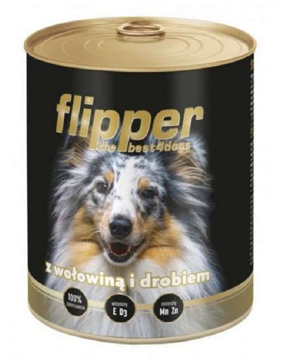 flipper wołowina z drobiem 400g
