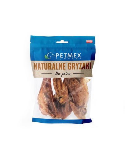 Snack pentru caini PETMEX aripioare de curcan 200g