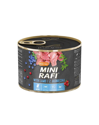 Mini z jagnięciną 185g dla małych ras