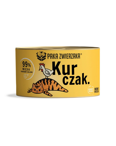 Karma mokra Kurczak dla kota 200 g