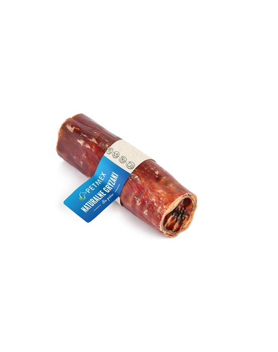 Snack pentru caini PETMEX Trahee cu carne 15cm 1buc.