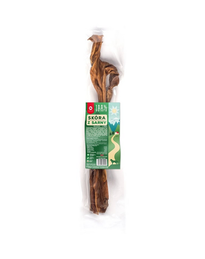 MACED Piele de caprioara uscata pentru caini 45 cm 1 buc.