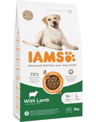 For Vitality Adult Large Breed Lamb 3 kg