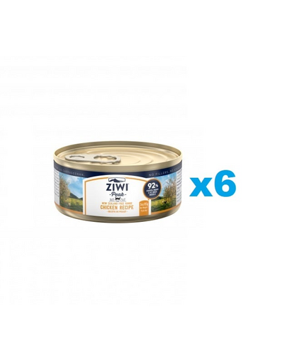 ZIWIPEAK Cat Chicken Kurczak 6x85 g