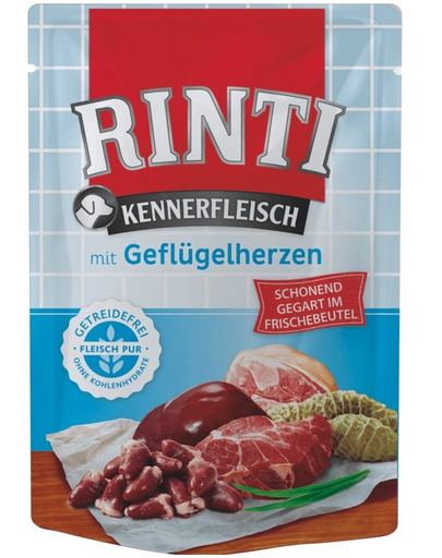 Kennerfleisch Poultry hearts Serca drobiowe saszetka 400 g