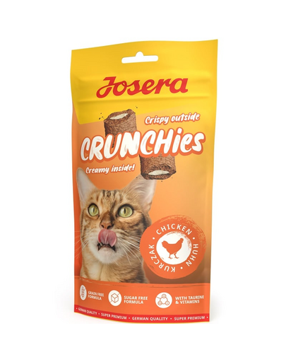 JOSERA Crunchies Chicken 60 g recompense cu pui pentru pisici