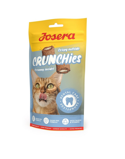 Crunchies Dental 60 g chrupiące przysmaki dla kotów na zęby
