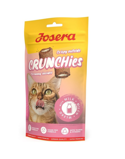 JOSERA Crunchies with Milk 60 g gustari cu lapte pentru pisici