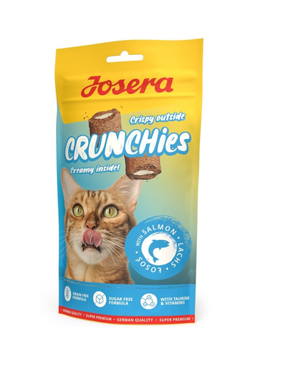 JOSERA Crunchies with Salmon 60 g recompense cu somon pentru pisici