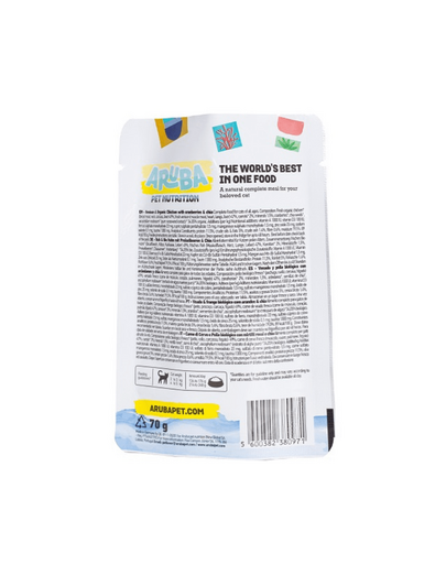 ARUBA Cat Dziczyzna i kurczak z żurawiną i chia 70 g