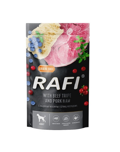 DOLINA NOTECI Rafi mancare umeda caini, stomac vita si sunca 500 g