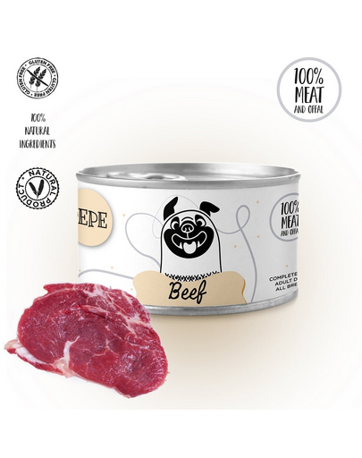PEPE Beef karma 100% wołowina 410 g