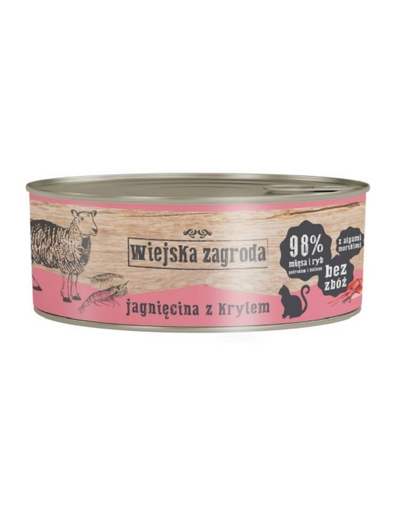 Adult Jagnięcina i kryl 85 g puszka dla kota