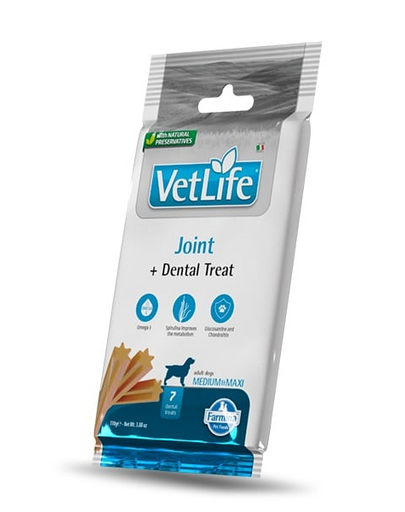 FARMINA Vet Life Dental Treat Joint Medium/Maxi 100 g gustare dentara caini talie medie si mare