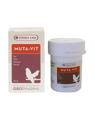 Muta-Vit - Preparat Na Pierzenie Dla Ptaków 25g
