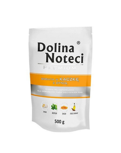 DOLINA NOTECI Premium Hrana caini cu rata si dovleac 500 g