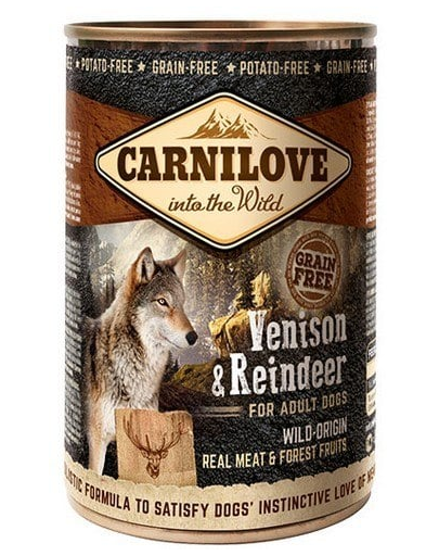 CARNILOVE Wild Meat Venison&Reindeer Mokra karma dla psa