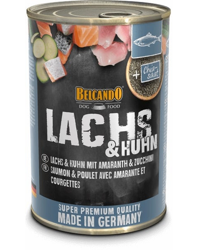 Super Premium Łosoś i amarantus 800 g mokra karma dla psa