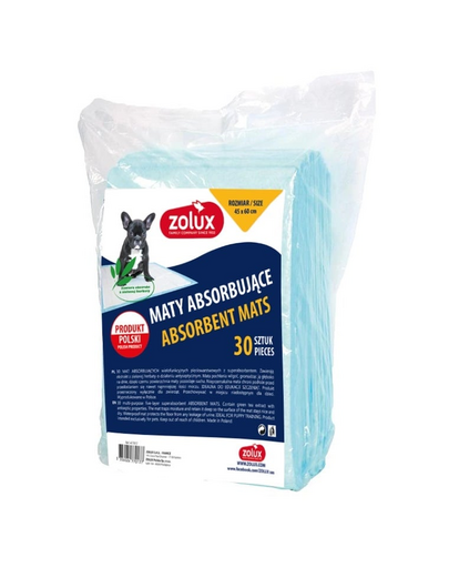 ZOLUX Covorașe absorbante 40 x 60 cm 30 buc.