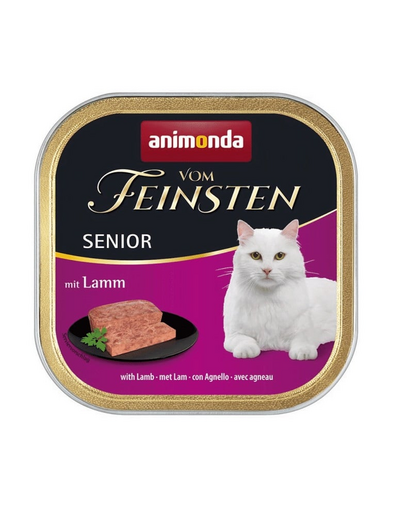 ANIMONDA Vom feinsten Senior cu miel 100g hrana pisica