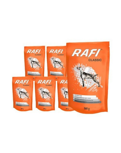 DOLINA NOTECI Rafi Classic bezzbożowa mokra karma 10x500 g