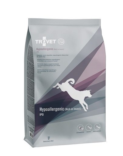 TROVET Hypoallergenic Insect IPD hrană câini insecte 10 kg