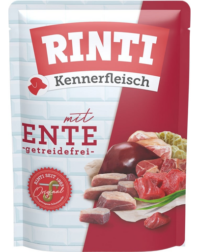 RINTI Kennerfleisch rață 400 g hrană câini adulți