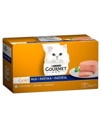Gold Mus z tuńczykiem 48x85g mokra karma dla kotów