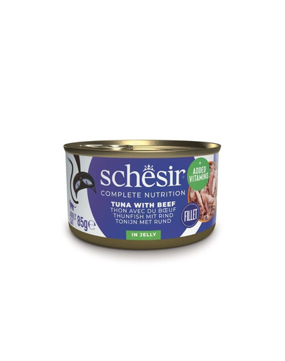 SCHESIR Ton cu mușchi de vită în aspic 85 g