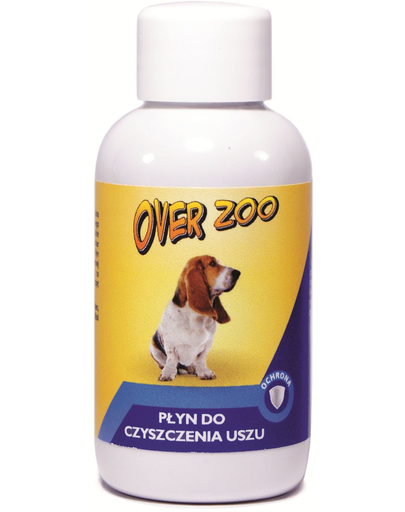 OVER ZOO Lichid pentru ingrijirea canalului auditiv caini si pisici 50 ml