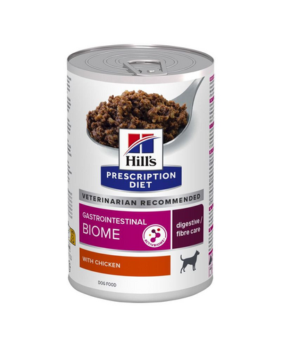 HILL&#039;S Prescription Diet Canine Gastrointestinal Biome cu pui 370 g hrană câine