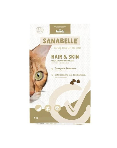 SANABELLE Hair&Skin hrană uscată pentru pisici adulte, 8 kg