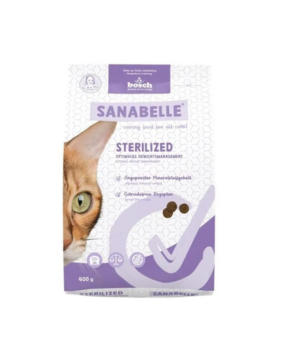 SANABELLE Sterilized 400 g hrană pentru pisici sterilizate