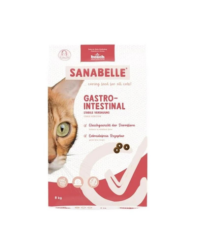 SANABELLE Gastrointestinal 8 kg hrană pentru pisici cu probleme intestinale