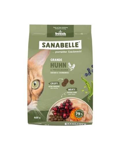 SANABELLE Grande 400 g hrana pisici rase mari, cu pui