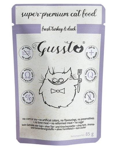 Cat Fresh Turkey & Duck mokra karma dla kotów indyk i kaczka 85 g