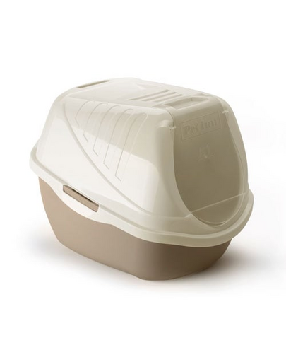 PET INN Easy Cat Litiera acoperita pentru pisici 54x40x40 cm, latte